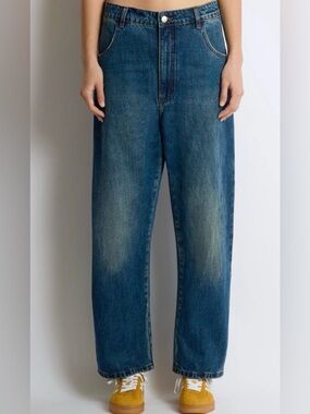 Roucha Barrel‑Leg Dahm Denim Jeans Japan Wash – NWOT C 12/14 31/32
